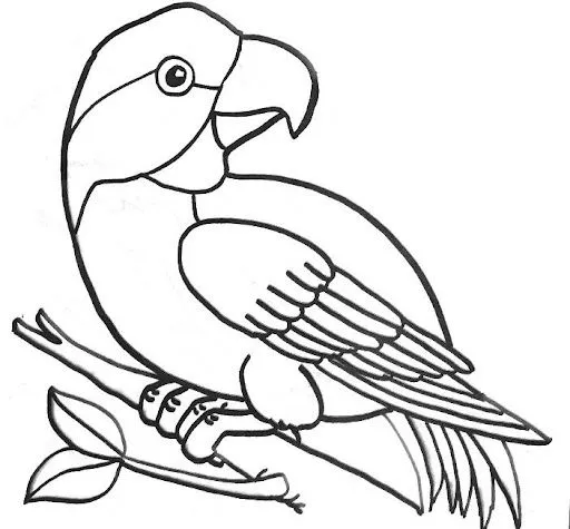 AVES LAPAS PARA COLOREAR Colouring Pages