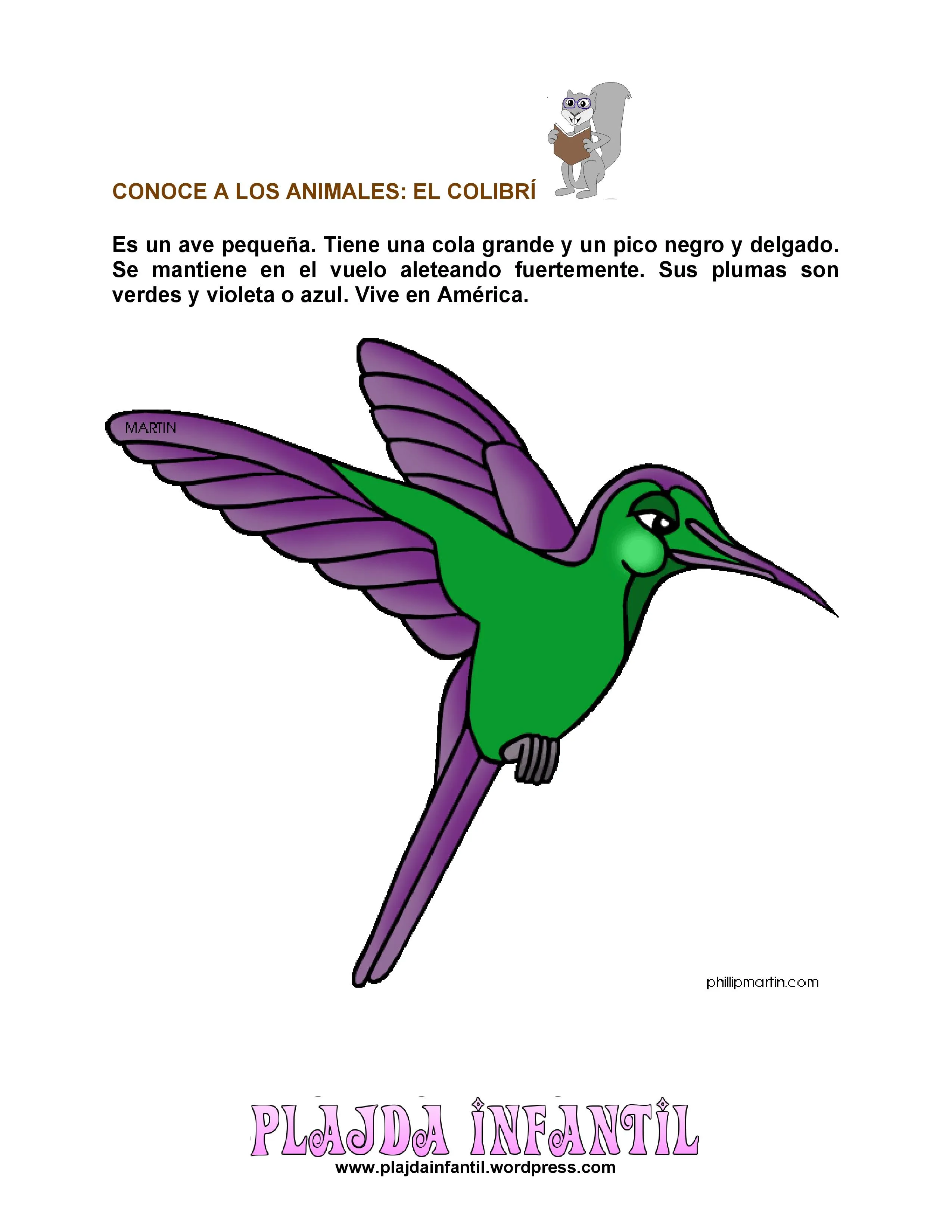 Aves | Plagda Infantil | Página 3