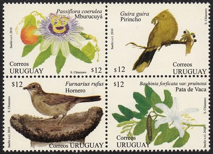 Aves | Uruguay: enfoques filatélicos