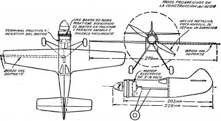 Como hacer un AVION CON MOTOR ELECTRICO | Como hacer ...