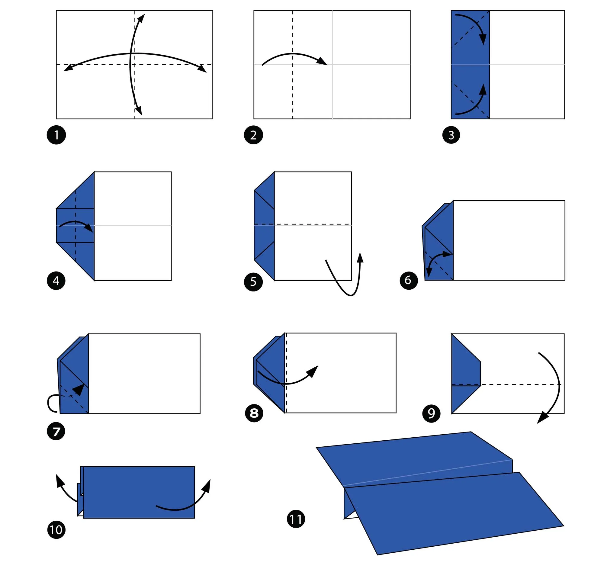 Cómo hacer un avión de papel que vuele mucho tiempo + 10 plantillas