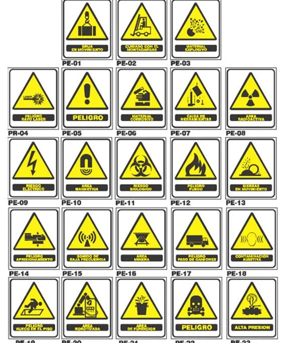 Avisos y Señalizaciones - Marsatec - Seguridad Industrial - Bragas ...