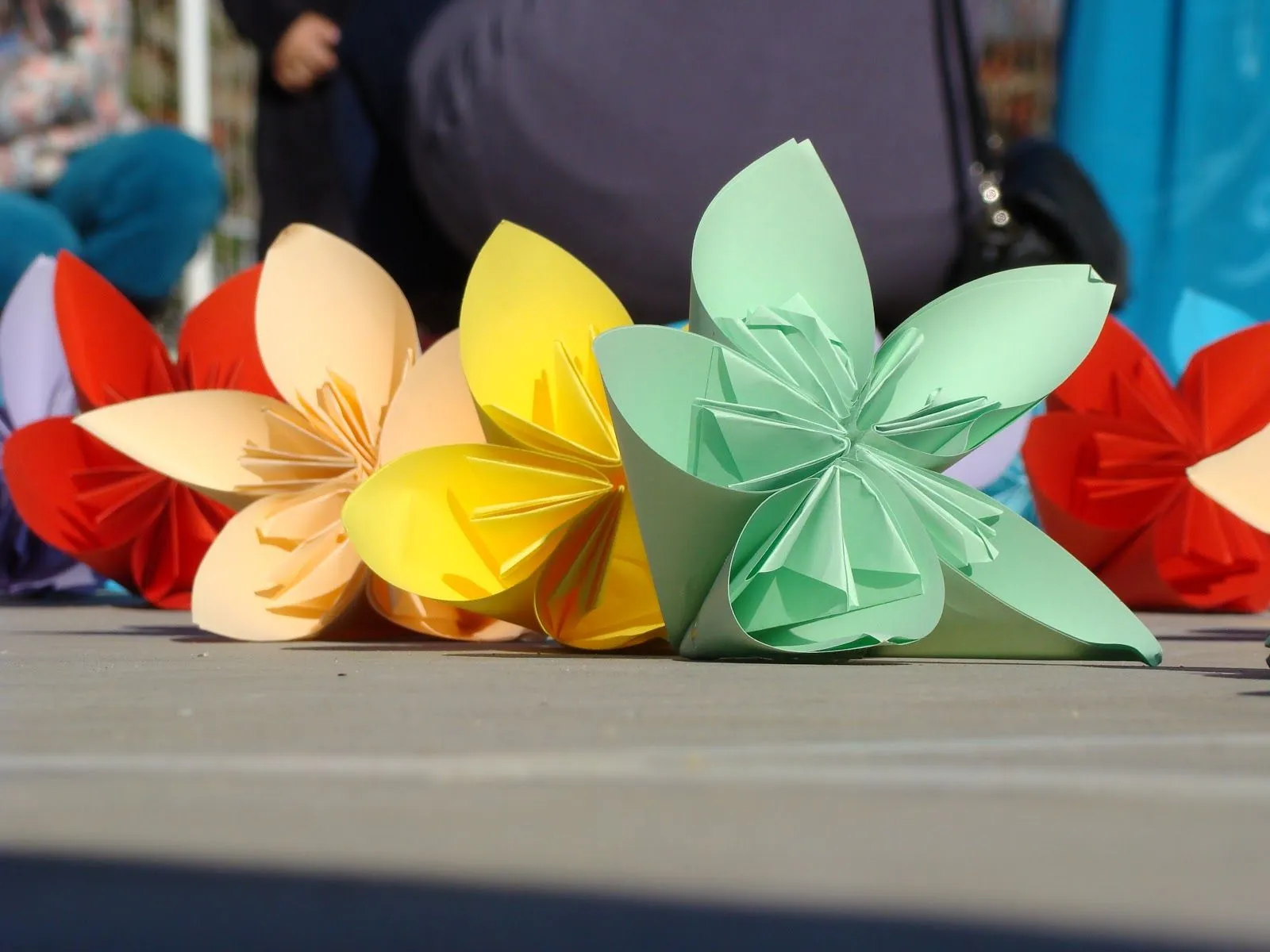 Por si te ayuda: Flores de origami