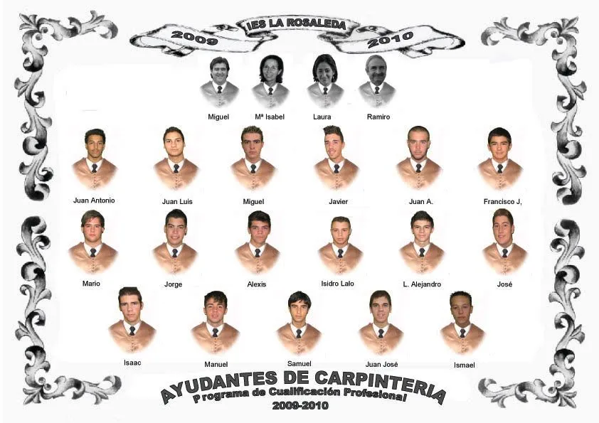 AYUDANTES DE CARPINTERIA - Departamento de Madera y Mueble - IES ...