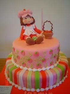 Azúcar & Arte: Torta de dos pisos de Frutillitas (Strawberry ...