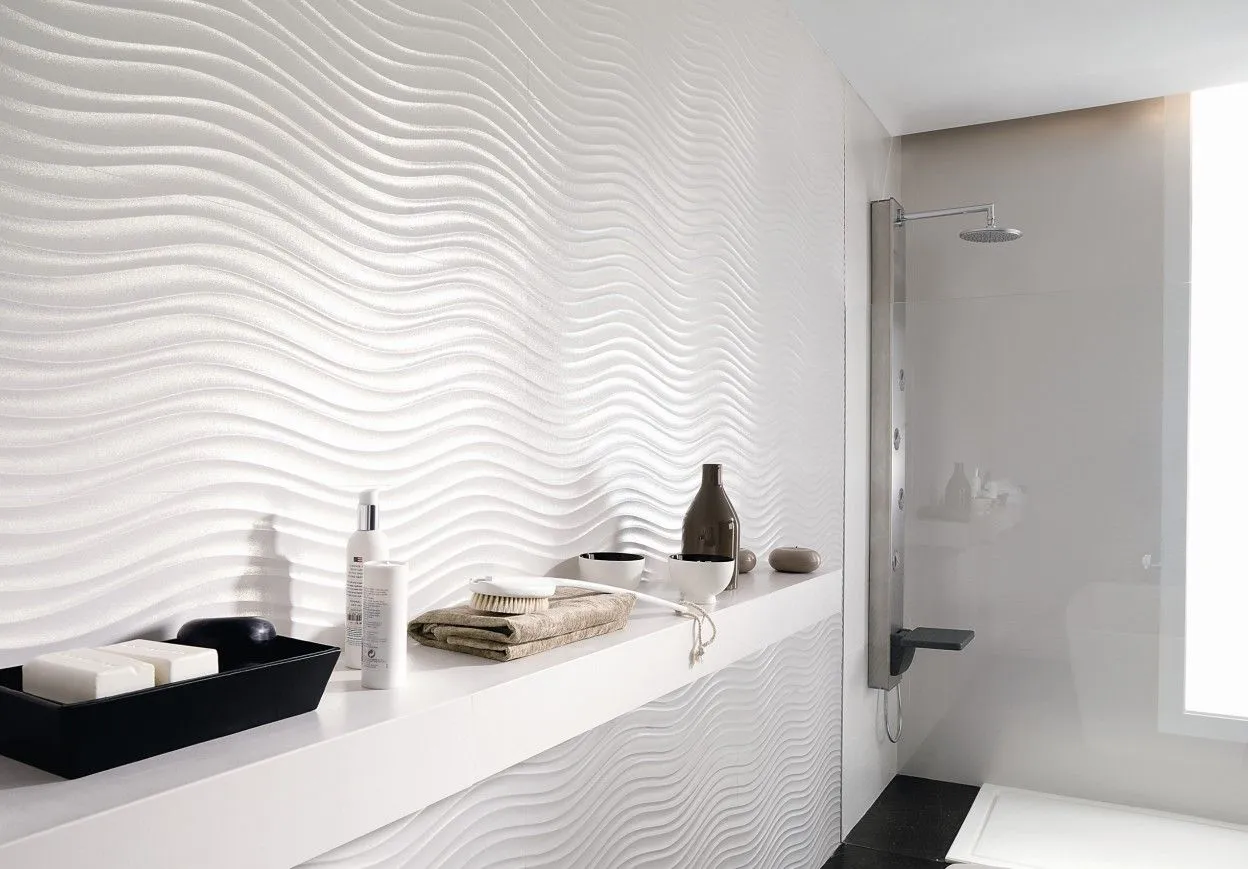 Azulejos con relieve ondulado: Qatar - Porcelanosa - Blog y ...