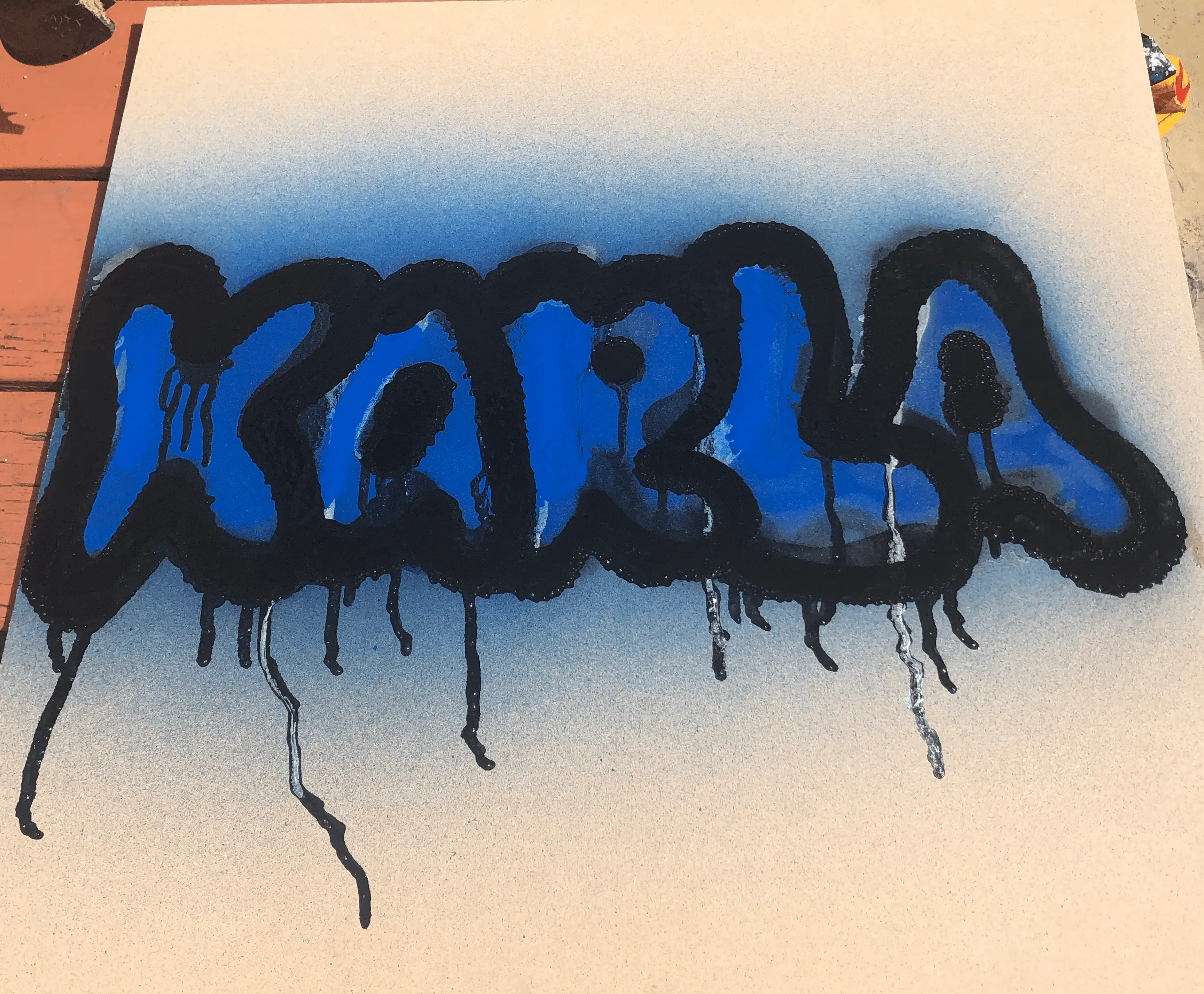 B5 – Art Experience – Graffiti Writing – Karla Navato – Art 110