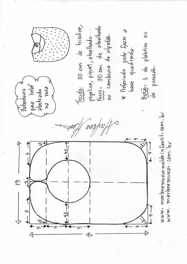 4 baberos para bebés