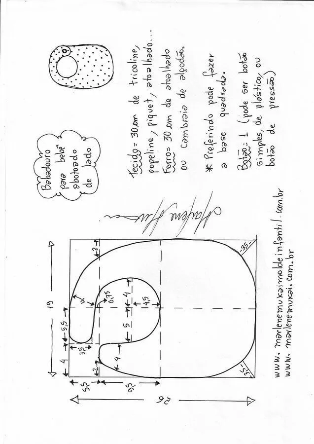 4 baberos para bebés