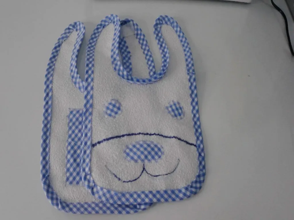 Como hacer baberos paso a paso – Patrones para impresora - Patrones gratis