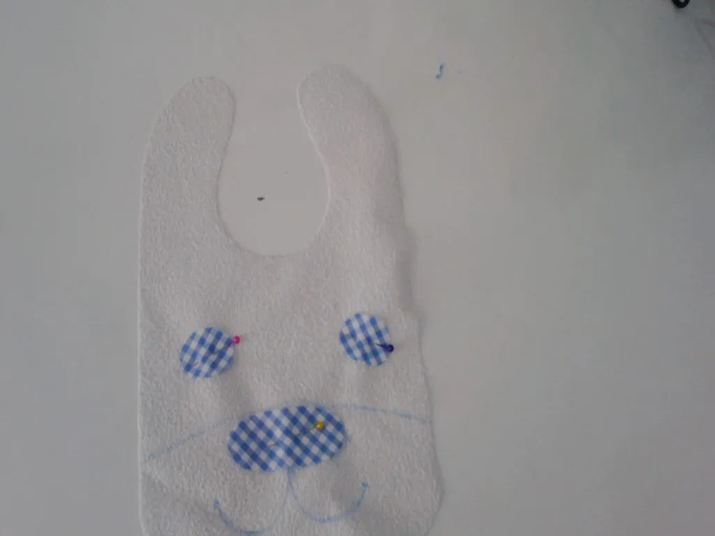 Como hacer baberos paso a paso – Patrones para impresora - Patrones gratis