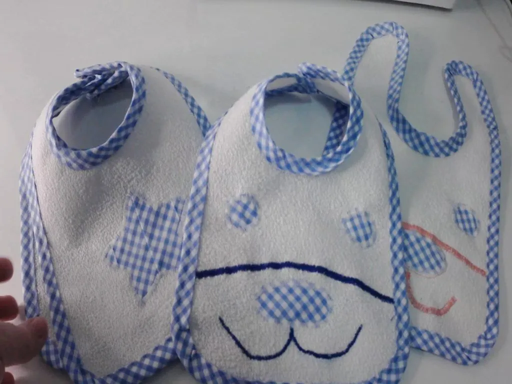 Como hacer baberos paso a paso – Patrones para impresora - Patrones gratis