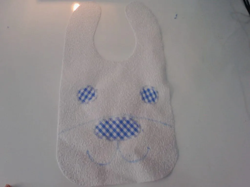 Como hacer baberos paso a paso – Patrones para impresora - Patrones gratis