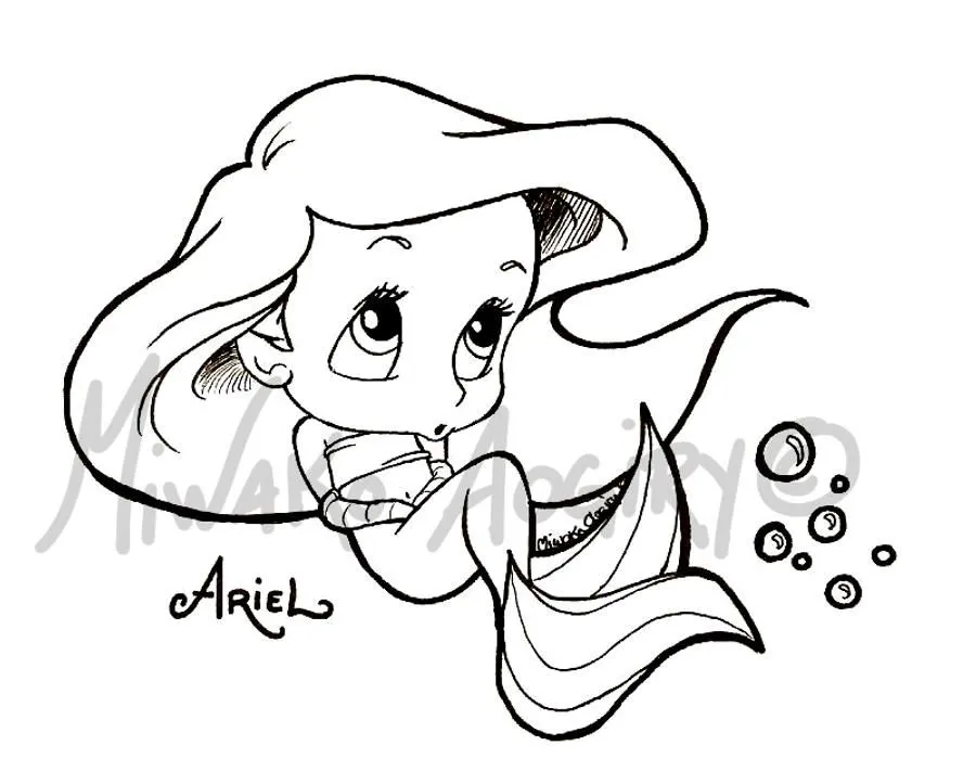 Baby Ariel by ~AogiryMiwako on deviantART