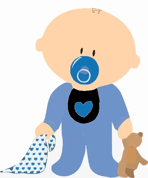 Baby Boy clip art - vector clip art online, royalty free & public ...