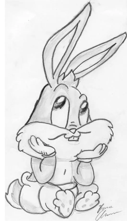 Baby Bugs Bunny by the-black-mamba on DeviantArt