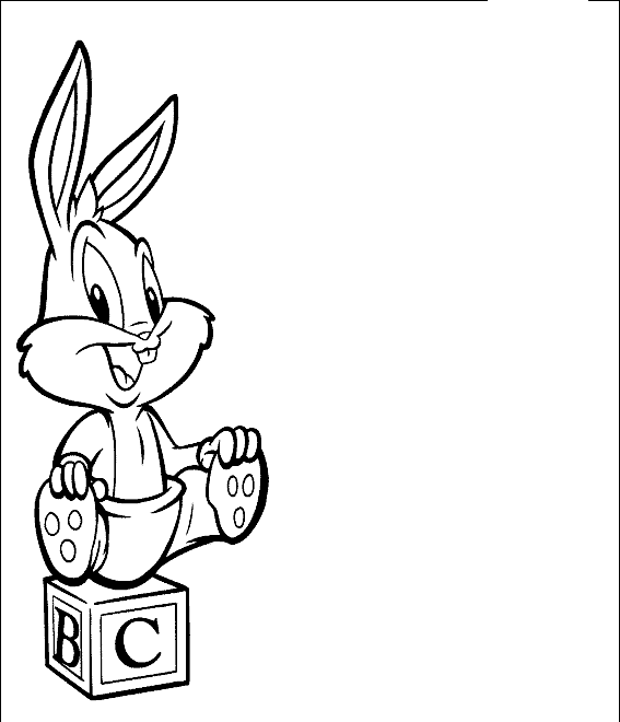 Baby Bugs Bunny Coloring Pages1gif Pictures