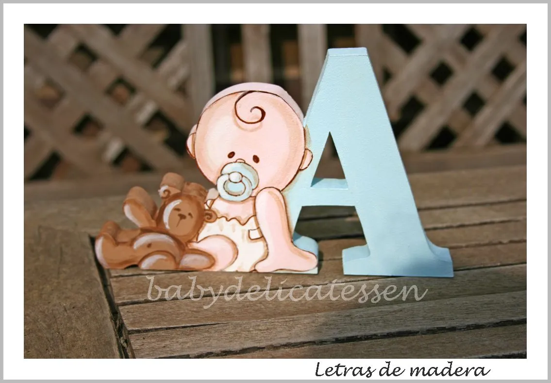 BABY DELICATESSEN: LETRA A PARA APOYAR CON BEBITO