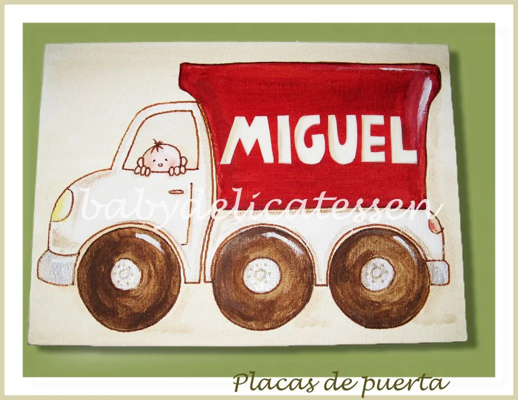 BABY DELICATESSEN: PLACAS DE PUERTA