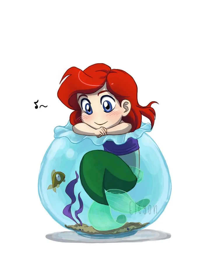 Baby Disney - Ariel by IreneMartini on DeviantArt