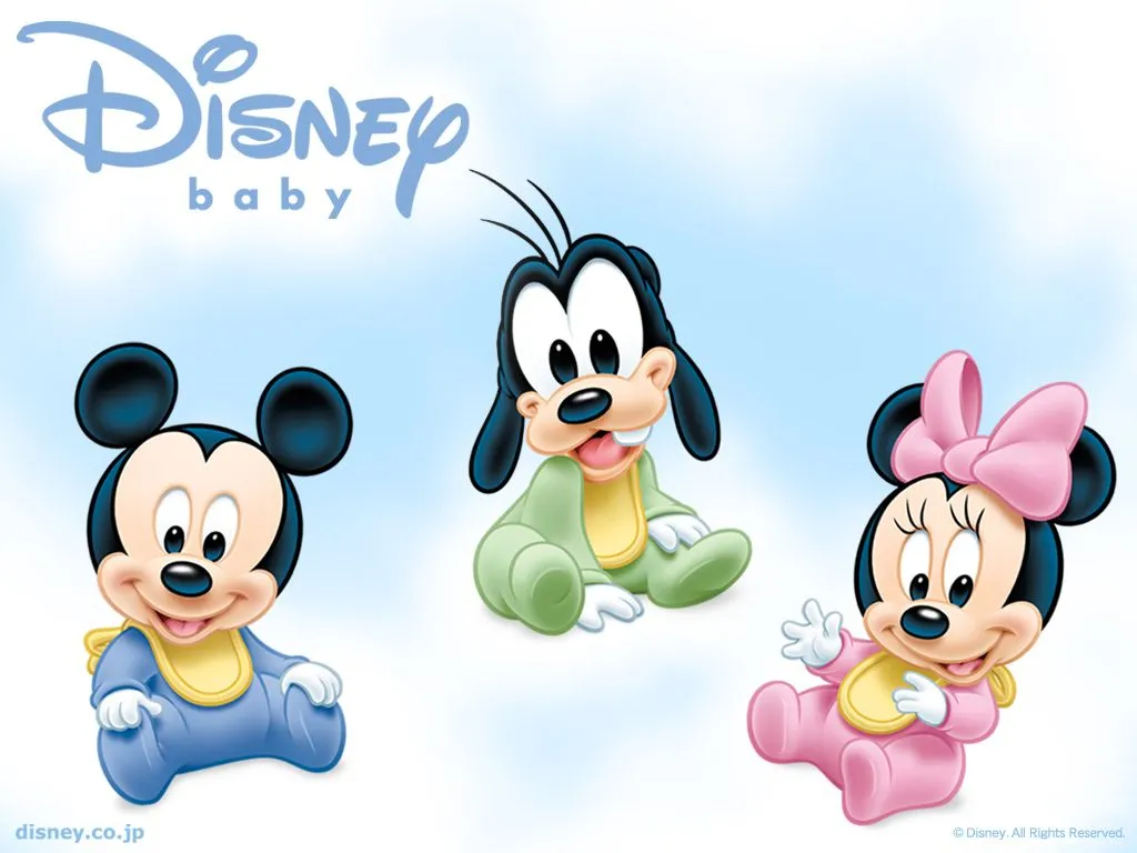 Baby Disney - Mickey, Minnie, Donald, Margarida, Pateta e Pluto