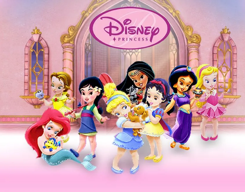 Wallpaper princesas bebés Disney - Imagui