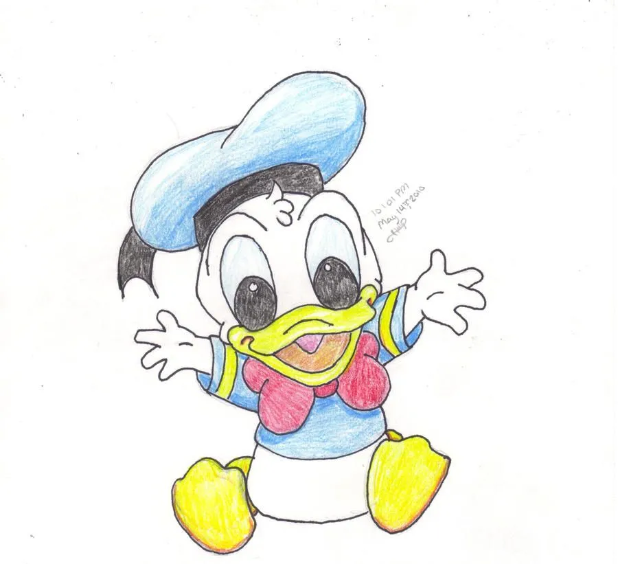 baby donald duck by giraffeseatu on DeviantArt