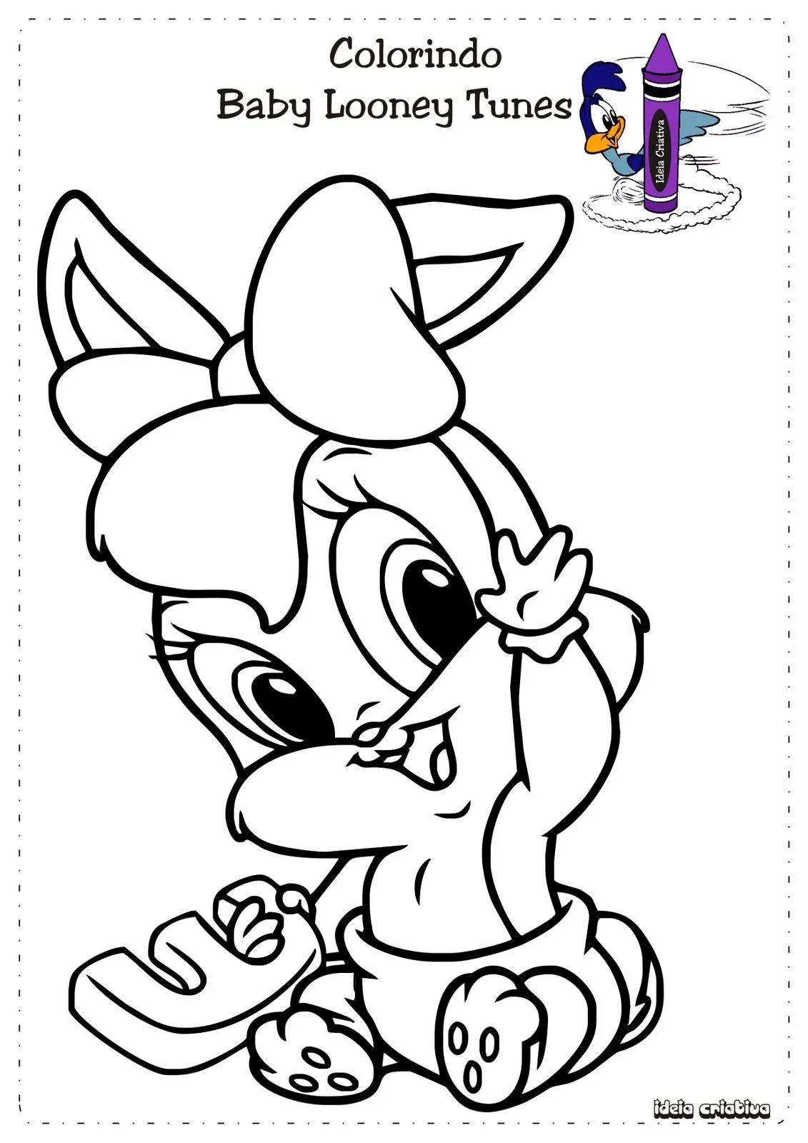 Baby looney tunes para colorear e imprimir - Imagui