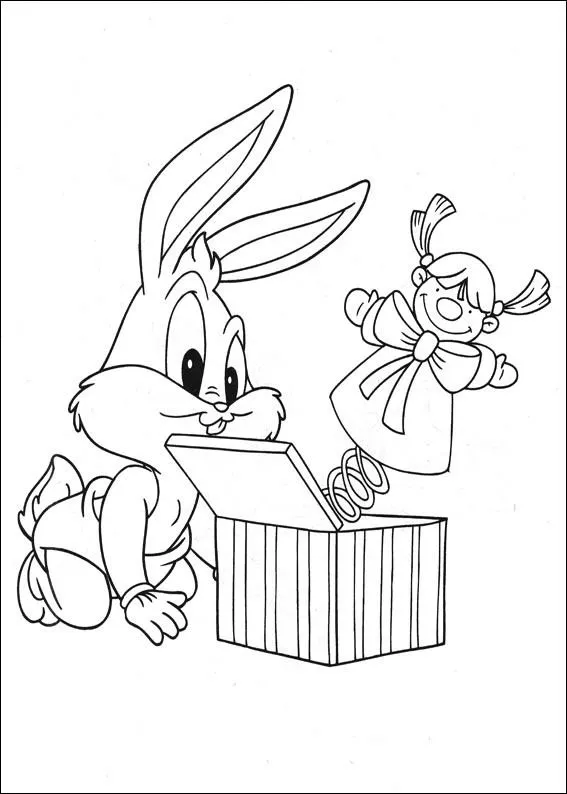 Baby Looney Tunes Coloring Pages | Learn To Coloring