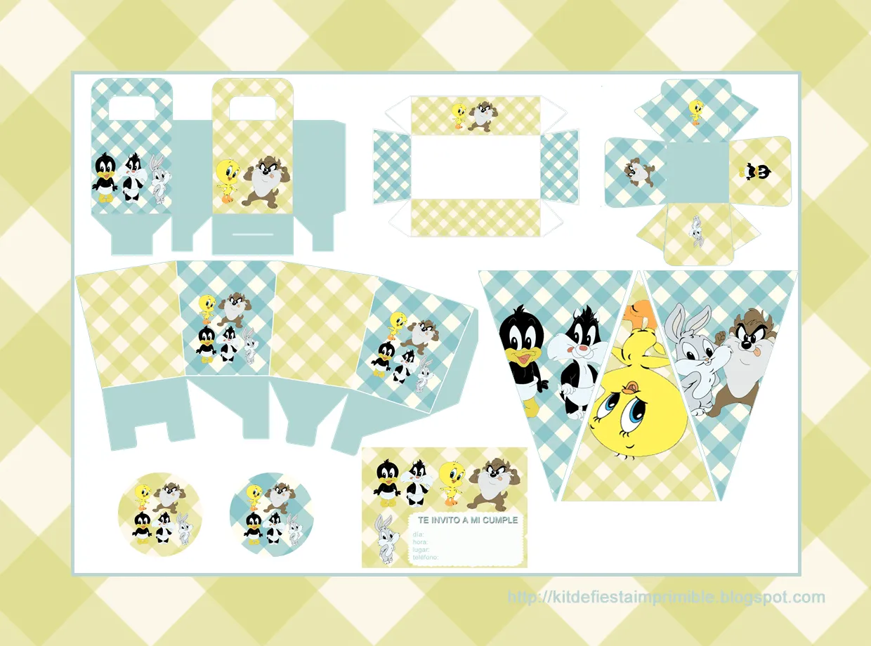 Baby looney tunes cumpleaños - Imagui