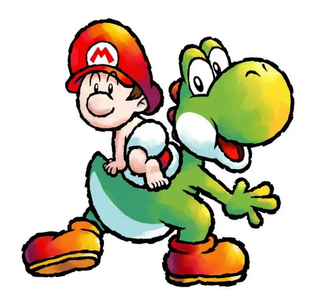 BABY MARIO & PAPA YOSHI | Gamer School