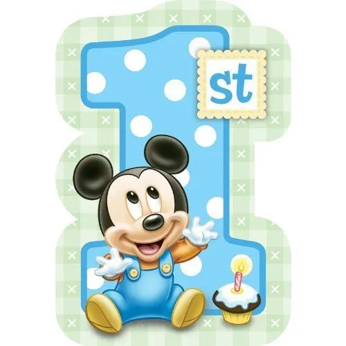 Baby Mickey Mouse 1st Birthday Clip Art | Clipart Panda - Free ...