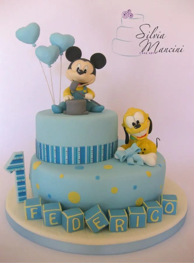 17 mejores ideas sobre Baby Mickey Cake en Pinterest | Tortas de ...