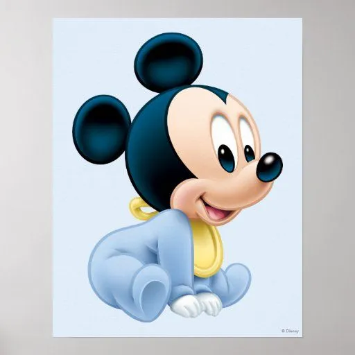 Baby Mickey Mouse 2 Posters | Zazzle