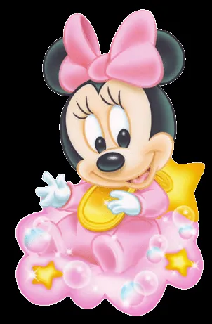 Baby Minnie Sit on Cloud | clips - baby | Pinterest | Clipart baby ...