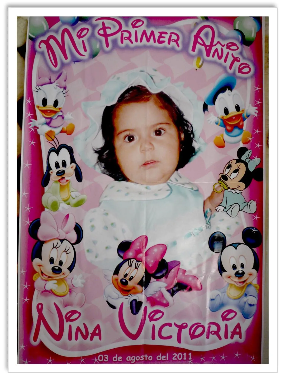 Baby Nina Fiestas: El Primer añito de Nina!!!! fiesta Minnie bebe.