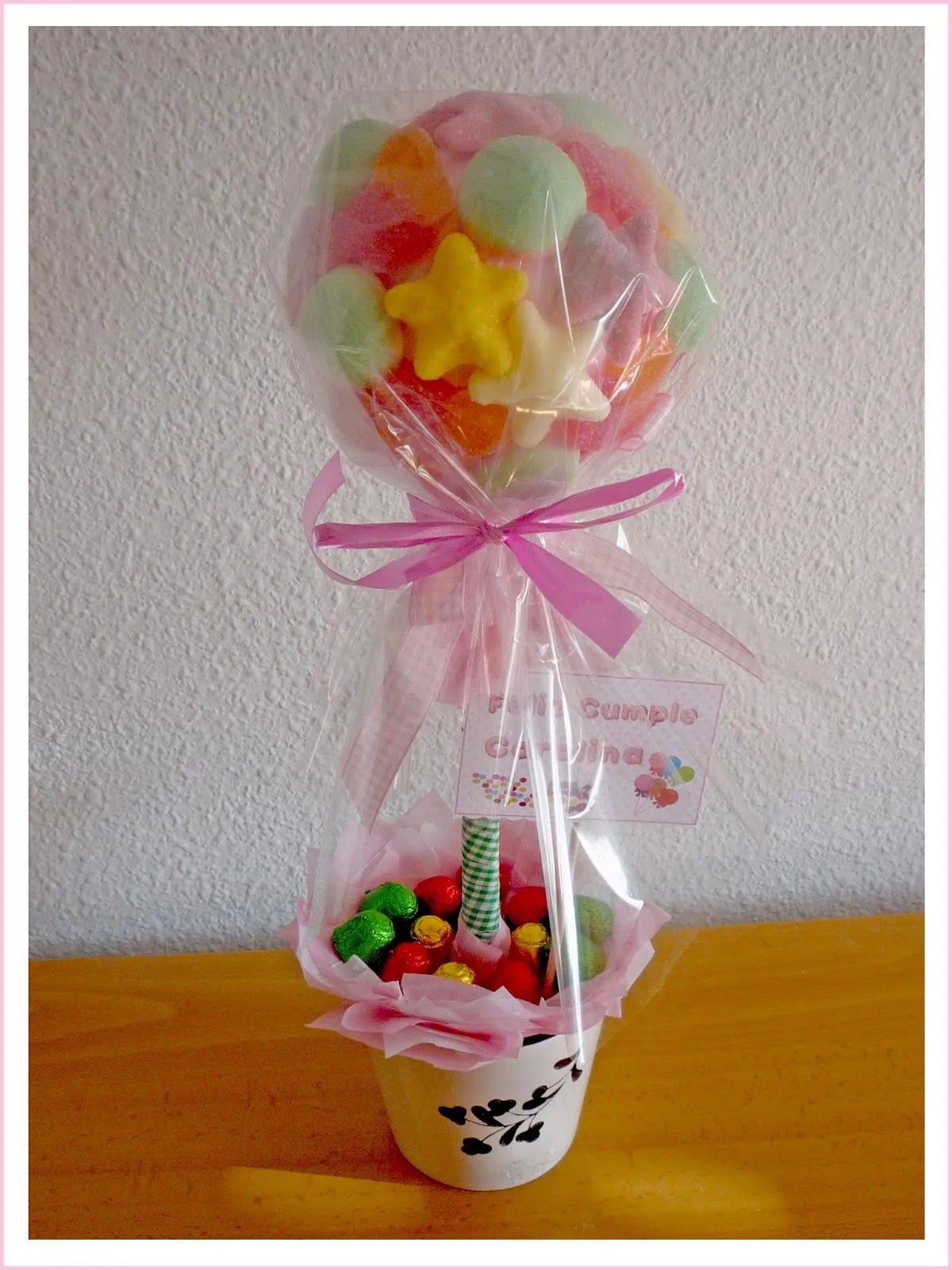 Baby Nina Fiestas: Topiarios o arboles de dulces (chuches y bombones)