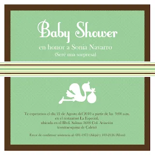 Baby Prints | Share the joy: Invitaciones Baby Shower