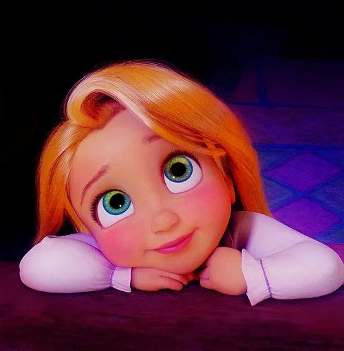 Baby Rapunzel | I Heart Disney :) | Pinterest
