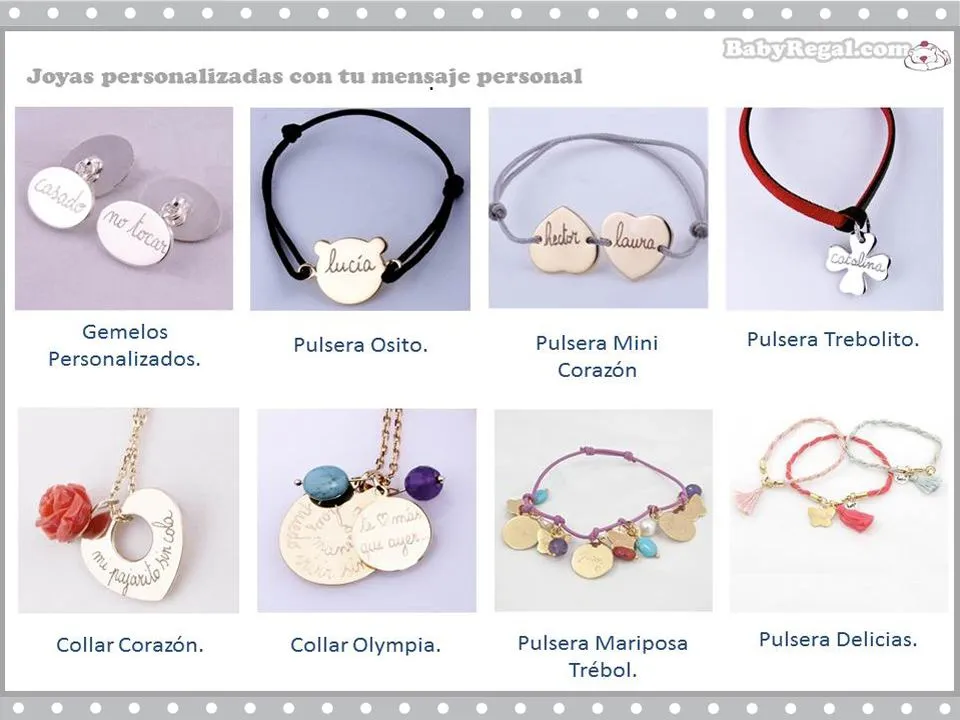 Baby Regal: Joyas Personalizadas para regalar a los Profesores y a ...