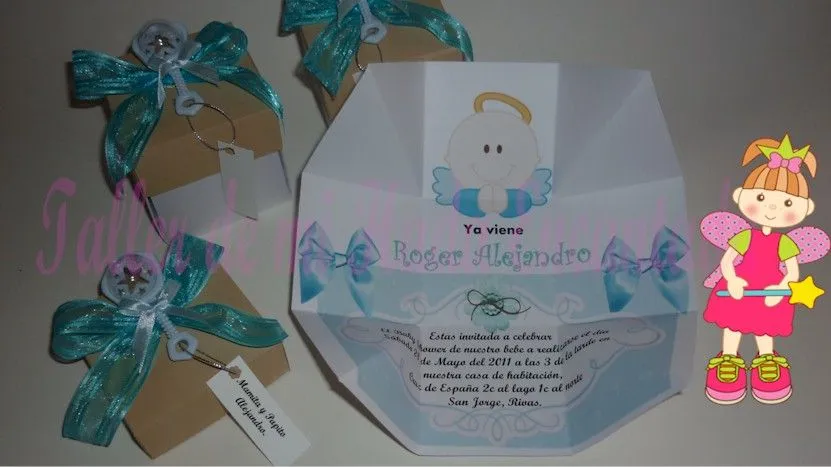 TALLER DE MI HADA ENCANTADA: INVITACIONES EN FORMA DE CAJITA