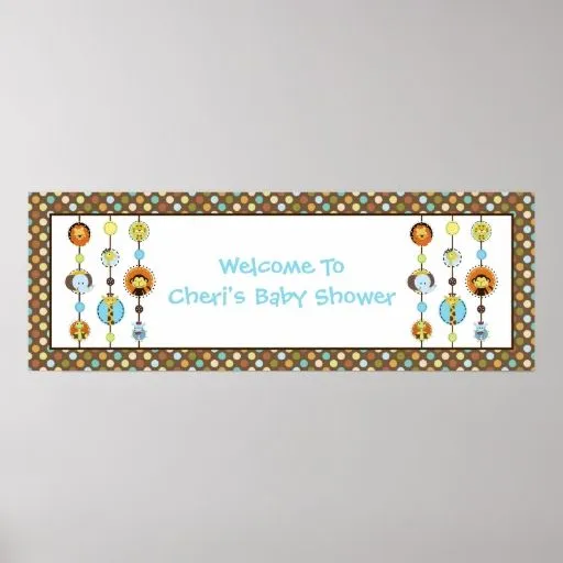 Baby Shower Banner T-Shirts, Baby Shower Banner Gifts, Art ...