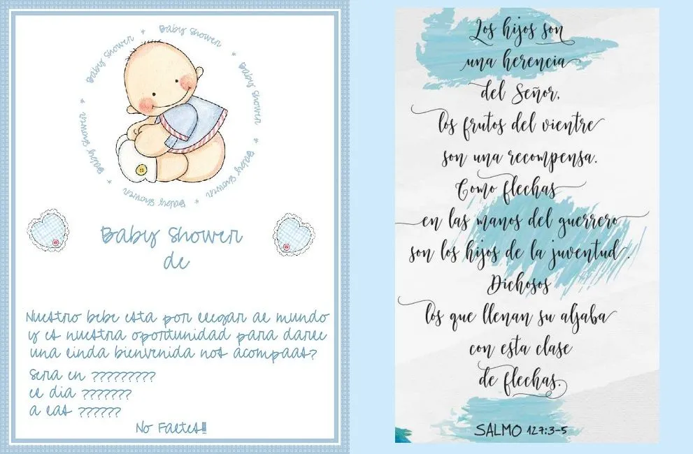 Baby shower bíblico: Todo para recibir el bebé ▷➡️ Postposmo | Postposmo