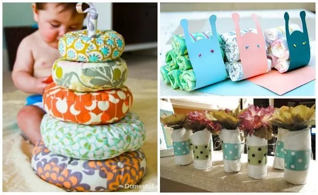 Baby Shower Centerpieces You Can Make Yourself! - Blissfully Domestic