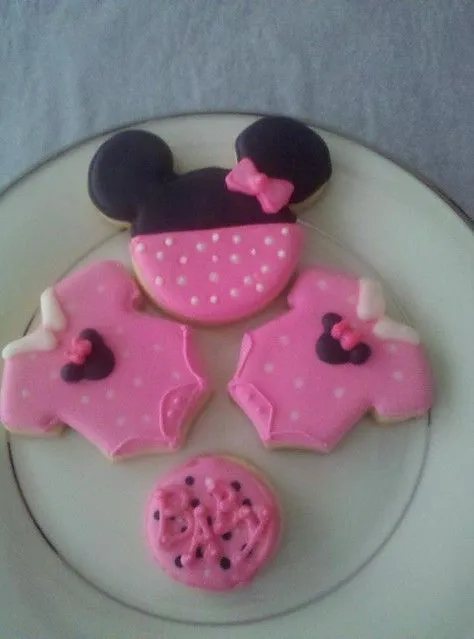 Baby Shower Cookies.. Minnie Mouse Theme | Flickr - Photo Sharing!