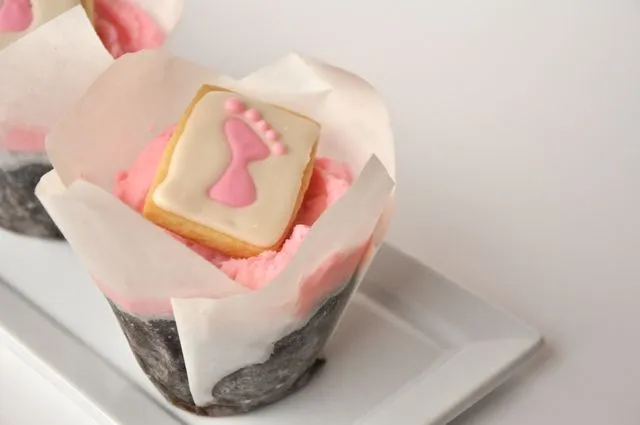 Baby Shower Cupcakes | Making Life Delicious