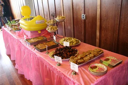 Baby Shower Food Ideas: Baby Shower Food Buffet Ideas