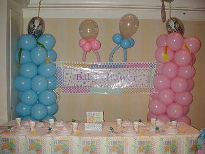 Baby shower de gemelos