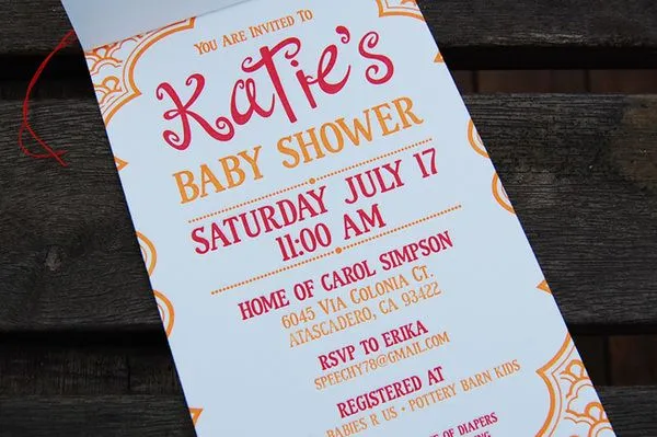 Baby Shower Invitations - UPrinting.