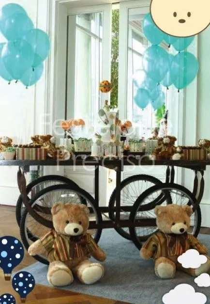 Baby shower con el Osito de Peluche